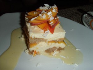 Stingaree's Peach Tiramisu