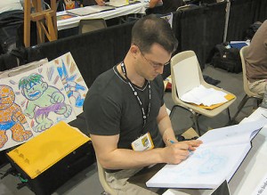 G-Man and Mini Marvels creator Chris Giarrusso sketches the cutest superheroes ever.