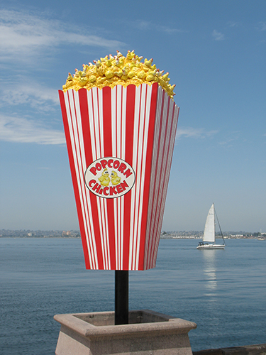 Popcorn Chicken is one of the 30 new Urban Trees on San Diego Bay.