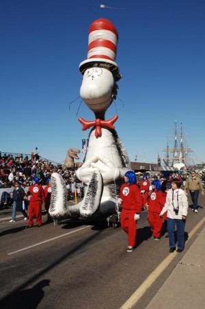 San Diegan from way back: the Cat in the Hat