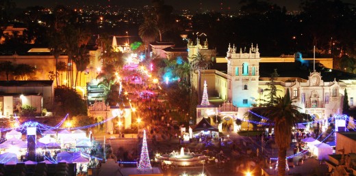 Balboa Park December Nights in San Diego