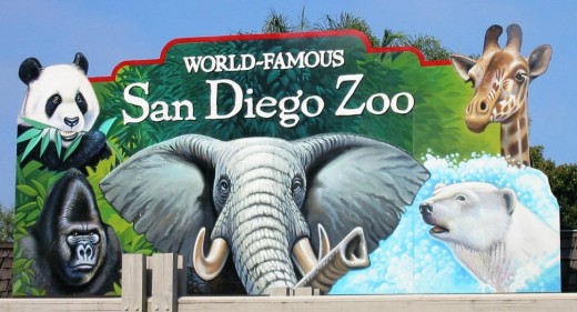 San Diego Zoo Sign