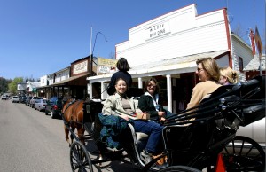 Historic Gold Rush mountain town of Julian