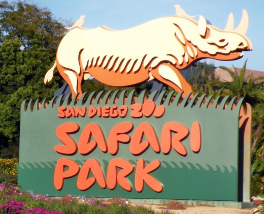 San Diego Zoo Safari Park Sign