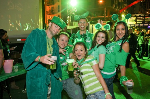 gaslamp quarter st pattys day