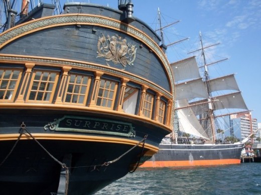 HMS Surprise at the San Diego Maritime Museum