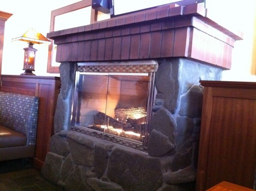 Coronado Brewing Company Fireplace