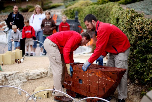 LEGOLAND California's Star Wars Miniland - Jawa Sandcrawler