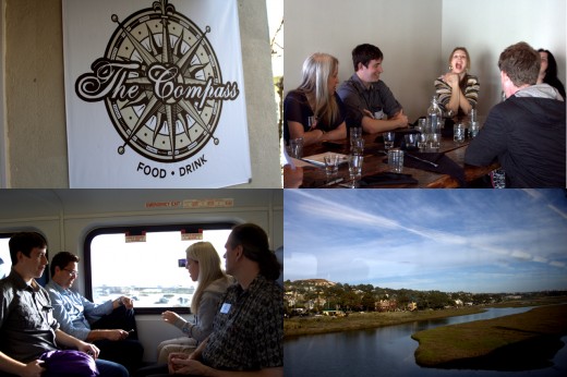 La Jolla Wine Tour Beer Train Tour Collage - Carlsbad and Coaster