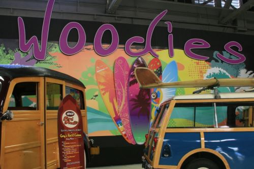 Woodies! Woodies! at the San Diego Automotive Museum