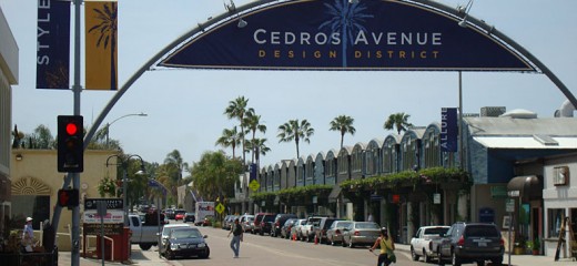 Cedros Avenue Sign