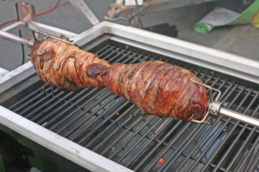 Bacon-Wrapped Turkey Legs - San Diego County Fair