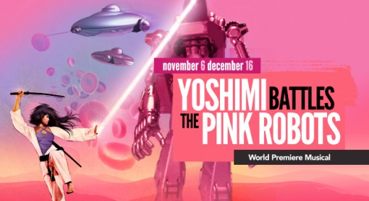 Yoshimi Battles the Pink Robots Banner - La Jolla Playhouse