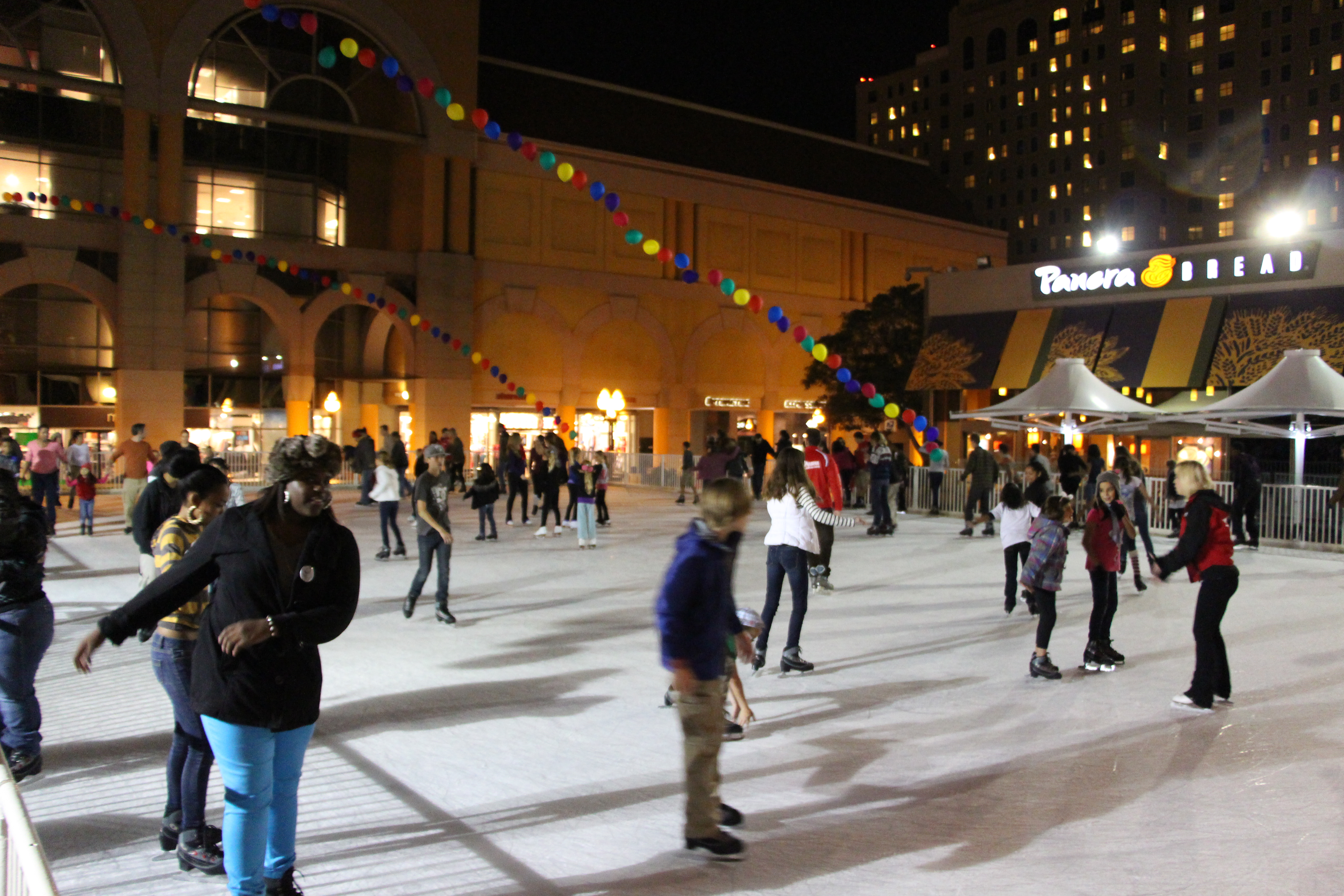 Ice Skating in Horton Plaza - Sycuan's Fantasy on Ice