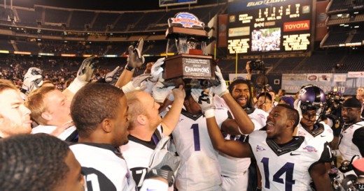 Trophy - San Diego County Credit Union Poinsettia Bowl