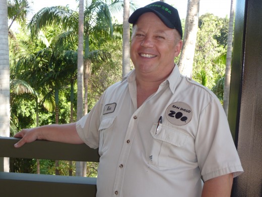 San Diego Zoo herpetologist Ken Morgan