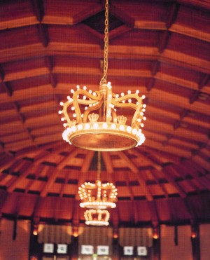 Crown Room chandeliers by Baum at The Del.