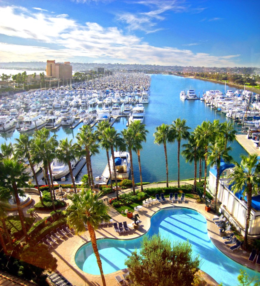 Sheraton San Diego Hotel Pool and Marina