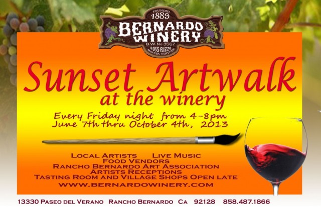 Sunset Artwalk at the Winery - Bernardo Winery - Top Things to Do