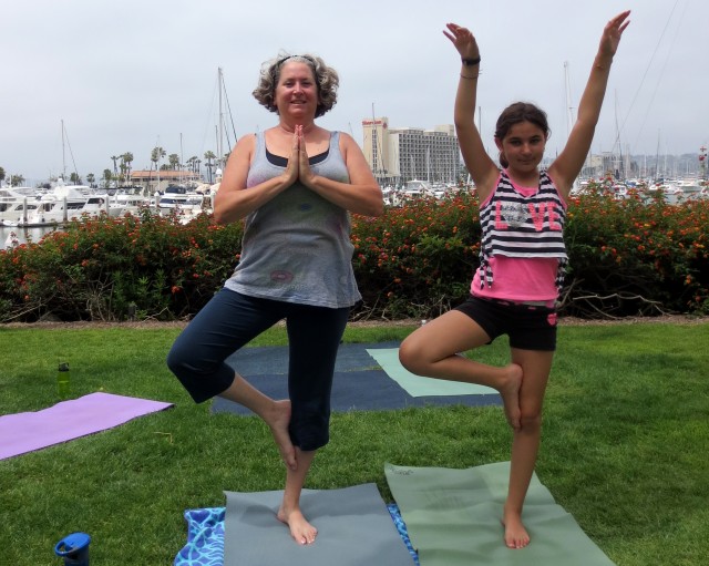 Outdoor Yoga - Summer Play Days - Sheraton San Diego Hotel & Marina