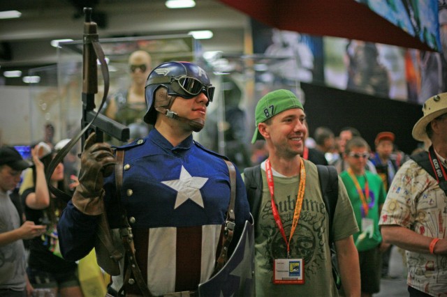 Captain American at Comic-Con International - Top Things to Do in San Diego