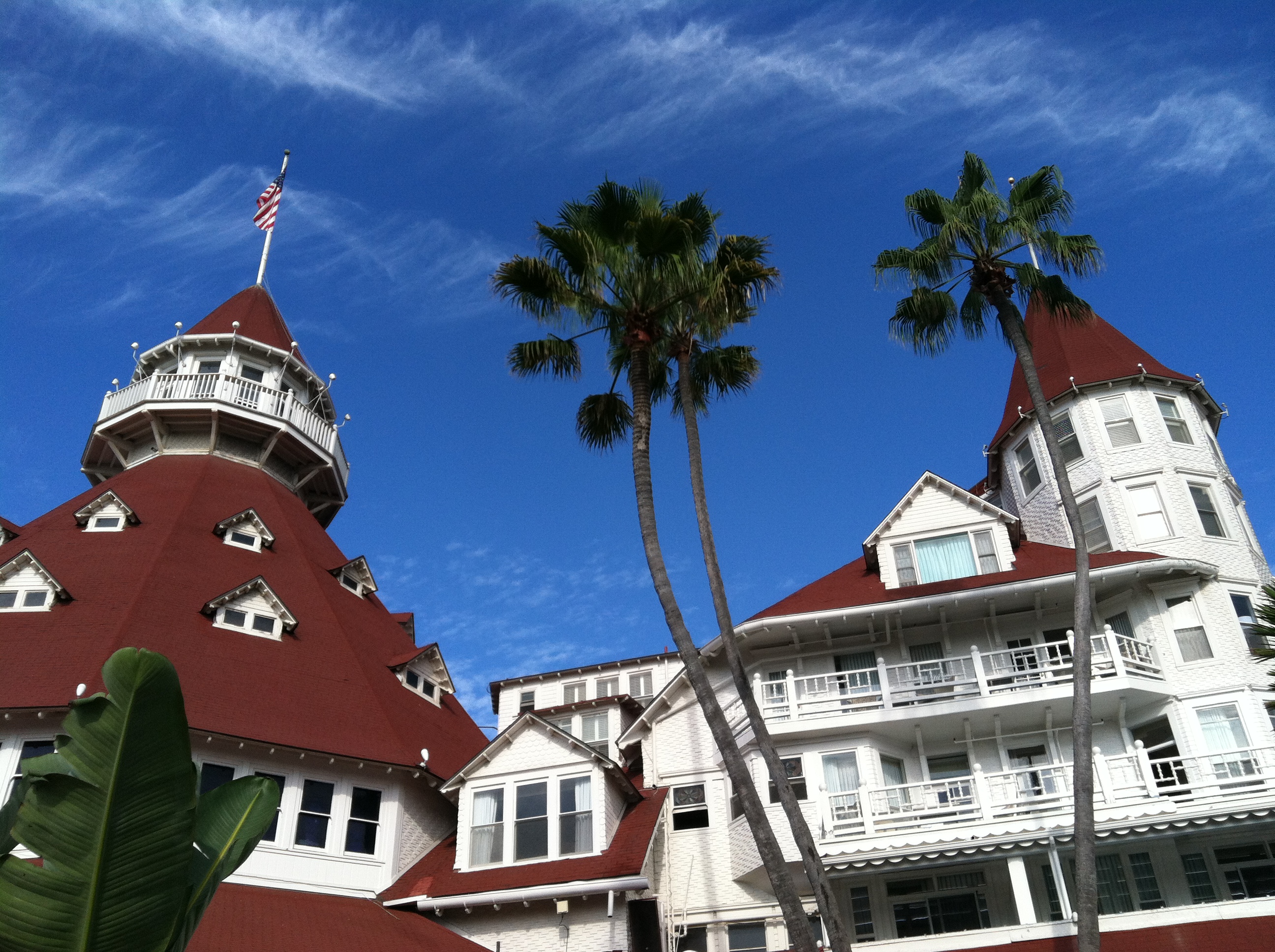 Hotel del Coronado, inspiration for the Emerald City!