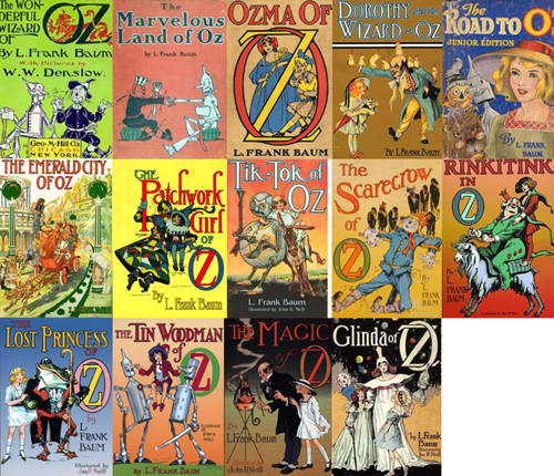 wizard of oz series books reprint