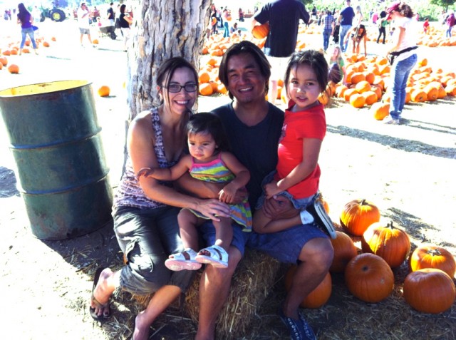 Family at Pumpkin Patch - Fall Activities for Kids