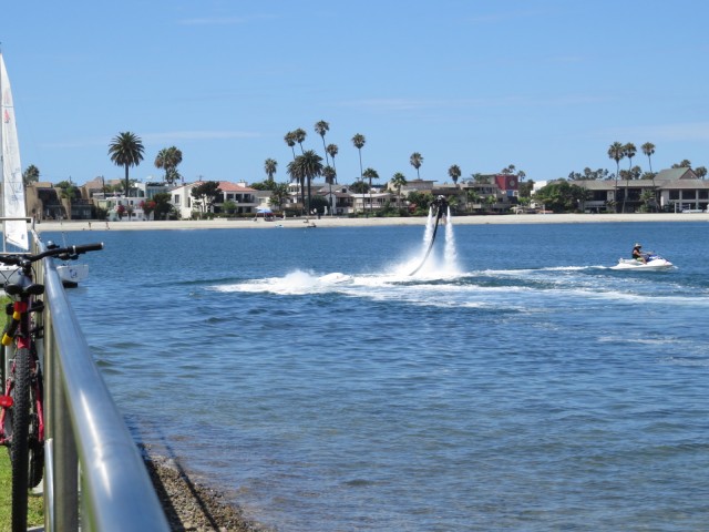 Soaring Above Mission Bay with Jetpack America