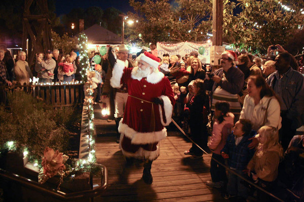 Christmas in the Park at Old Poway Park San Diego
