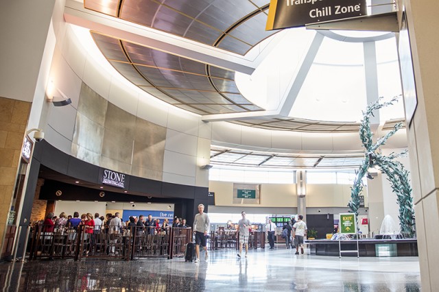 Terminal 2, complete with a Stone Brewing Co location