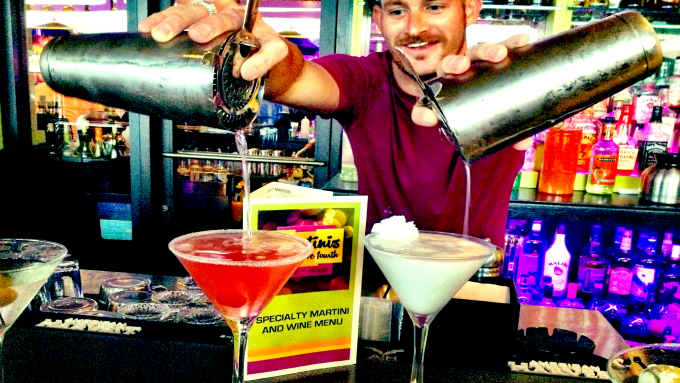 Mix it up at Martinis Above Fourth