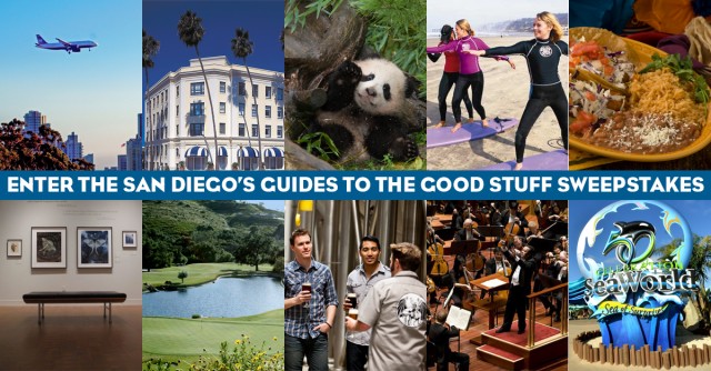 San Diego's Guides to the Good Stuff Sweepstakes