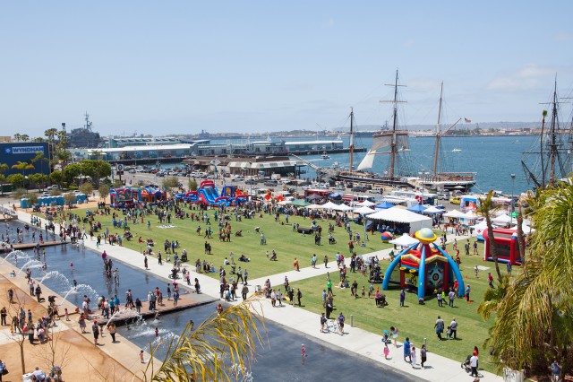 San Diego County Waterfront Park - Downtown