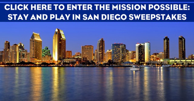 Mission Possible: Stay and Play in San Diego Sweepstakes