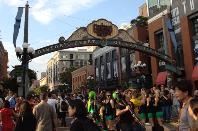 San Diego Comic-Con Gaslamp Quarter