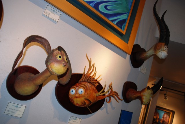 Secret Art of Dr. Seuss at Legends Gallery, La Jolla includes Unorthodox Taxidermy