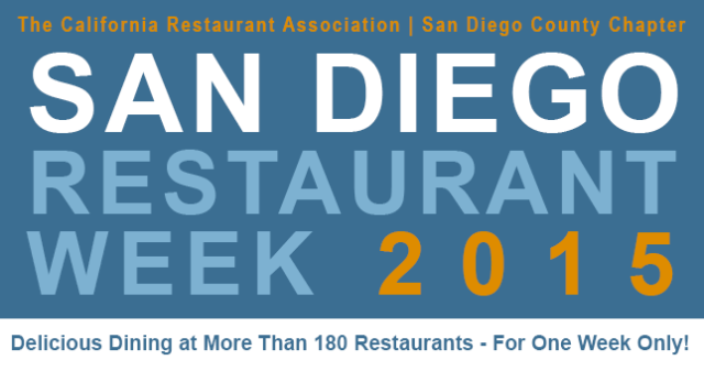 San Diego Restaurant Week 2015