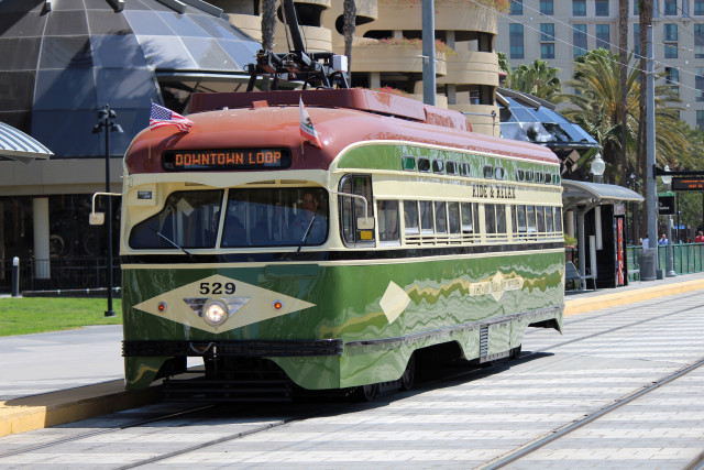 San Diego Silver Line Car