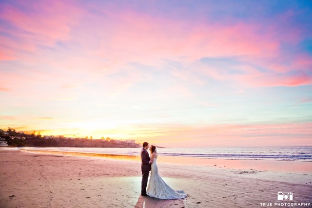 Beachside wedding bliss at La Jolla Beach & Tennis Club. 