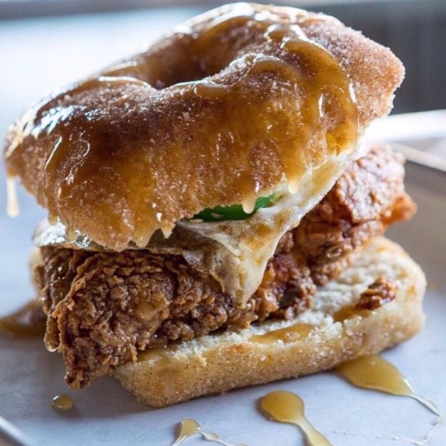 StreetCar Merchants' Donut Friend Chicken Sandwich