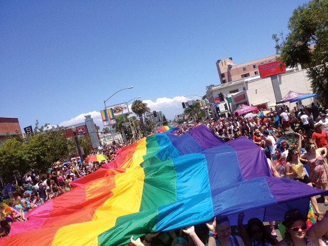 pics of gay pride san diego