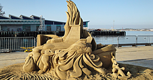 US Sand Sculpting Challenge and Dimensional Art Exposition - Labor Day Weekend
