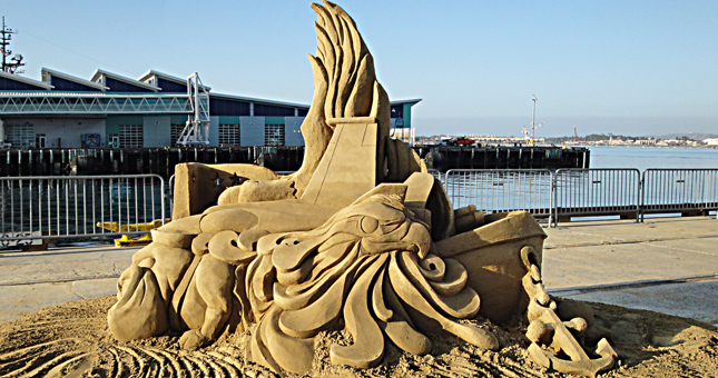 US Sand Sculpting Challenge and Dimensional Art Exposition