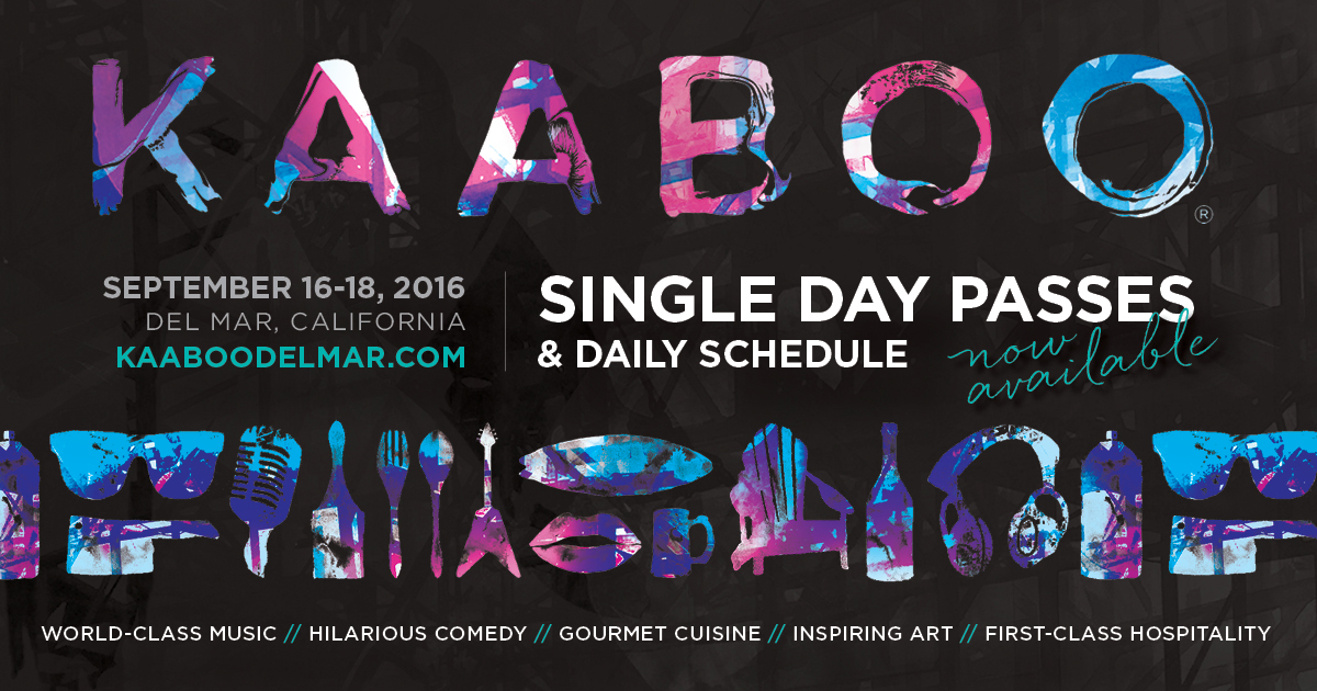 KAABOO DEL MAR 6 Reasons It's The Ultimate Mixperience