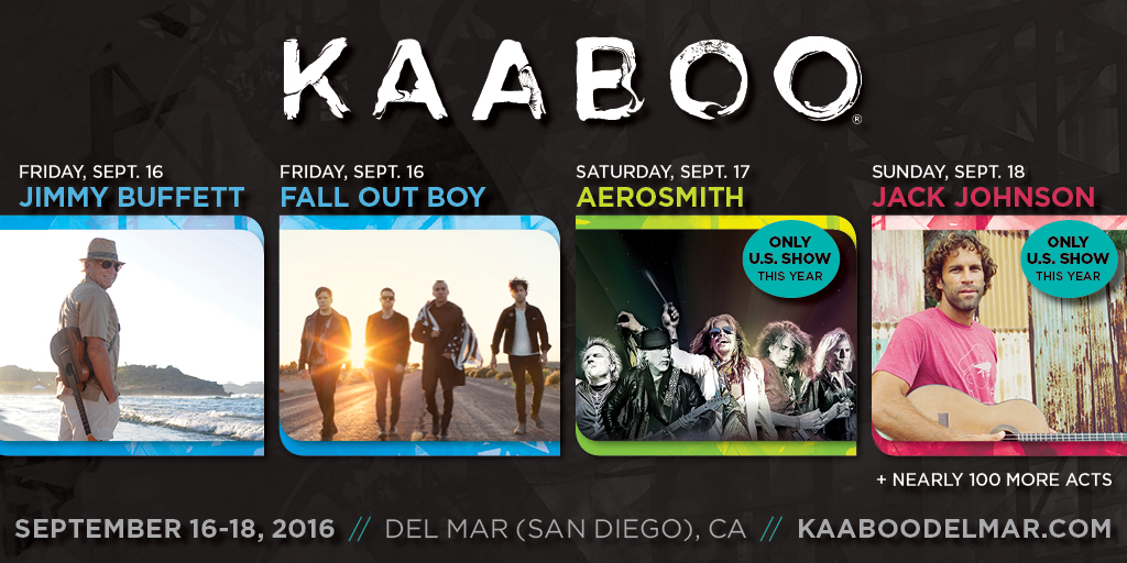 KAABOO Del Mar Festival 2016 - Top Things To Do