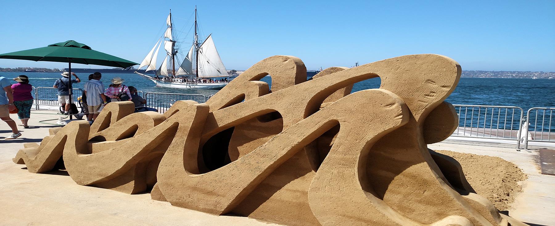 US Sand Sculpting Challenge & Dimensional Art Expo