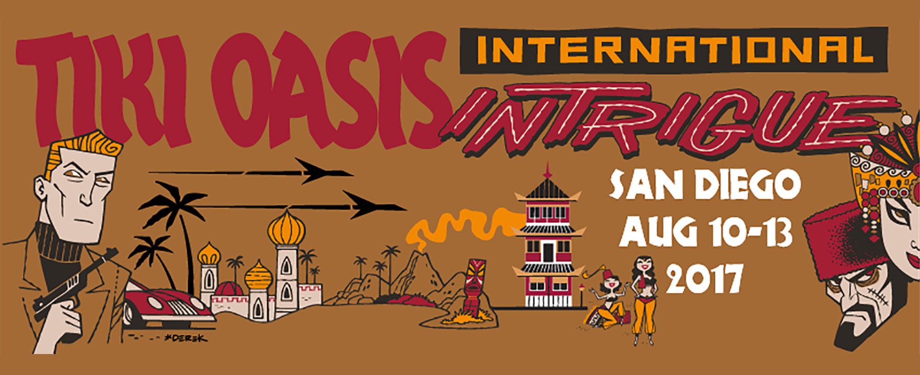 Tiki Oasis 2017: International Intrigue