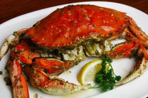 Roast crab at the Fish Market? Come to mama!