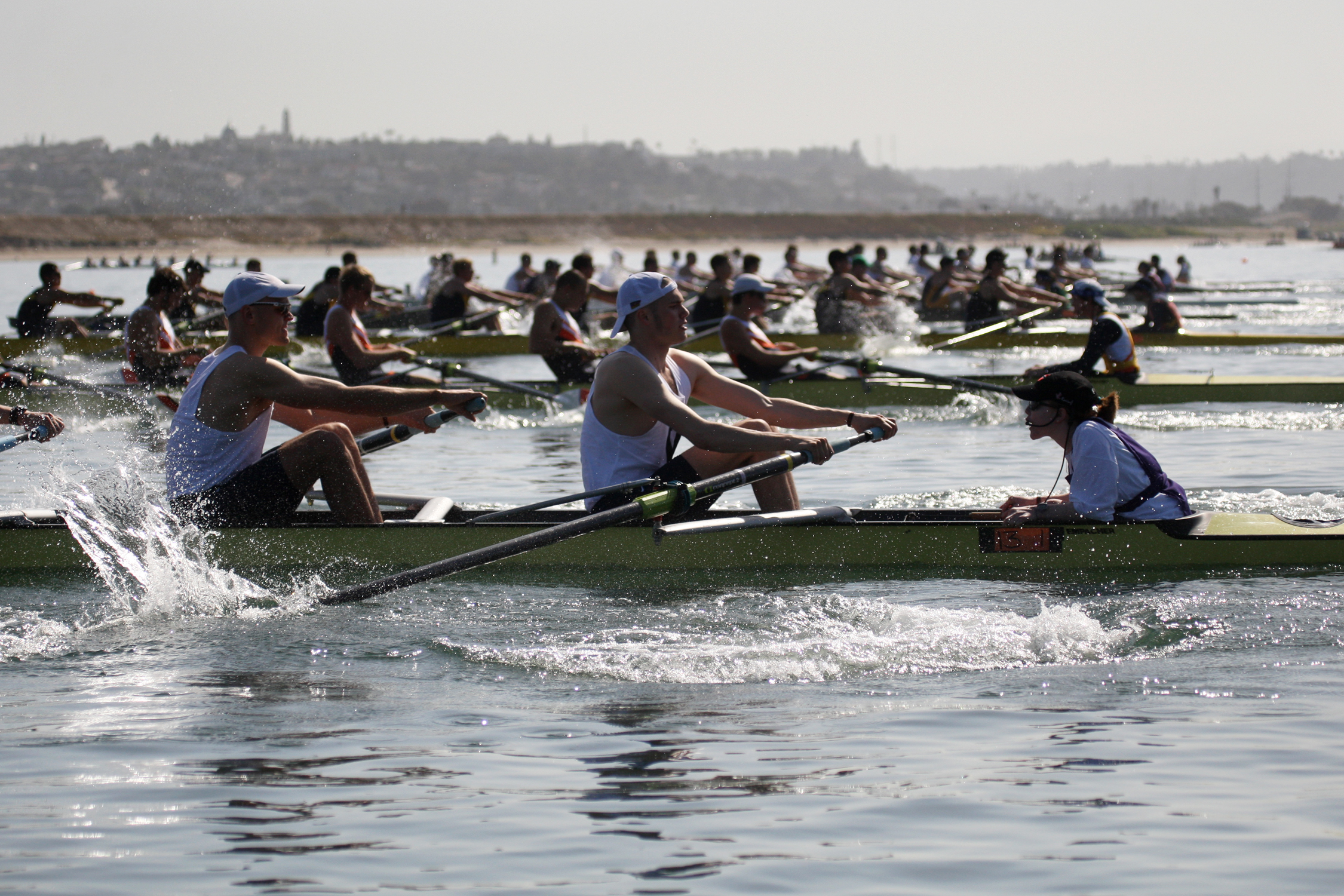 San Diego Crew Classic - After the Start
